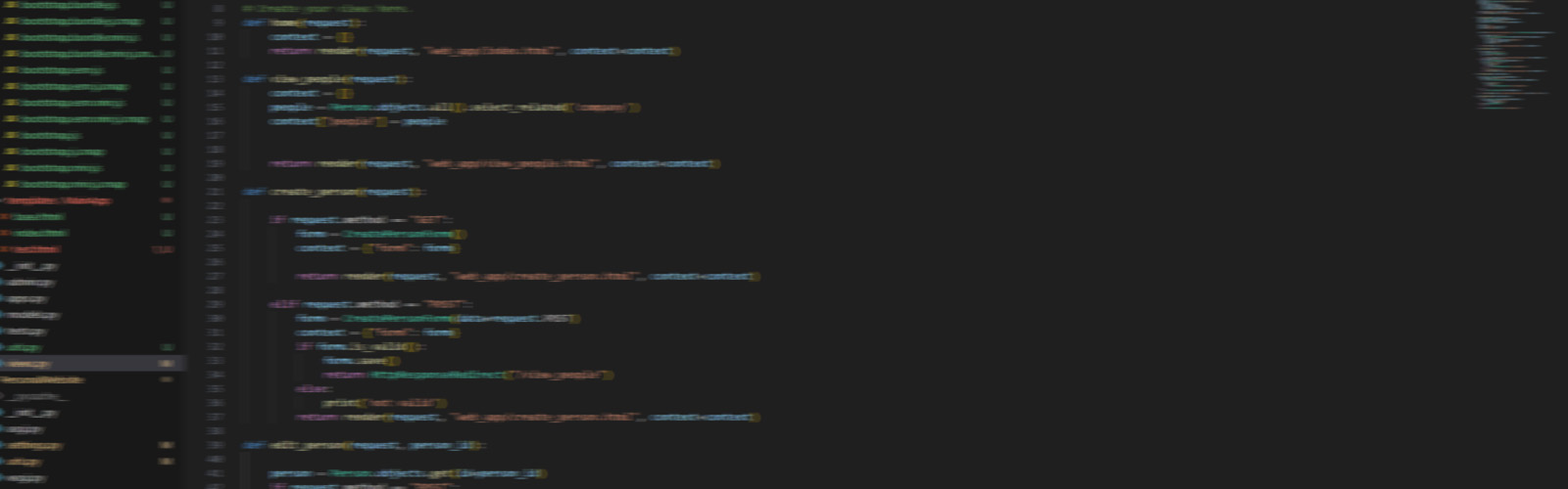 Blured Photo of Code