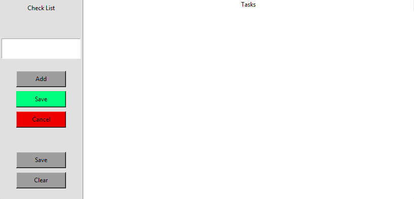 Adding Item To Checklist